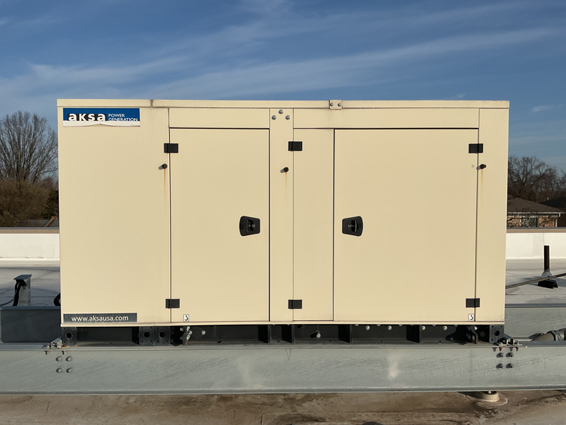 image9 Example of a home generator service after the generator is installed
